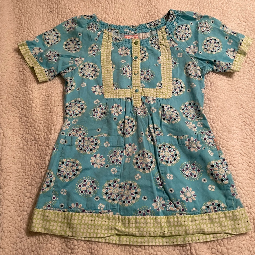Koi scrub top
